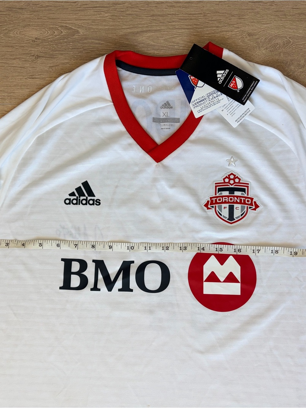 NWT Adidas Toronto FC Jozy Altidore #17 Signed Autograph Jersey XL MLS ClimaCool - Picture 6 of 10